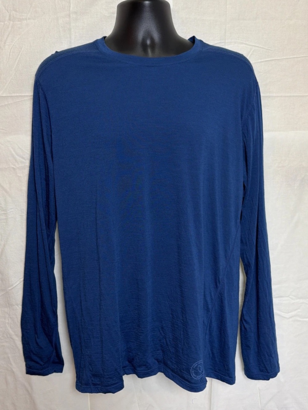 Smartwool Merino Shirt Long Sleeve Base Layer Men's Size: L Blue